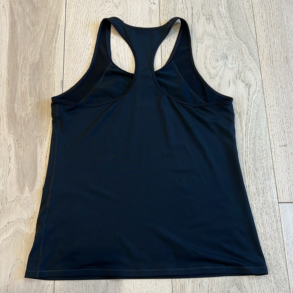 Nike Dri-Fit Racerback Tank in Black Size Medium - Picture 4 of 8